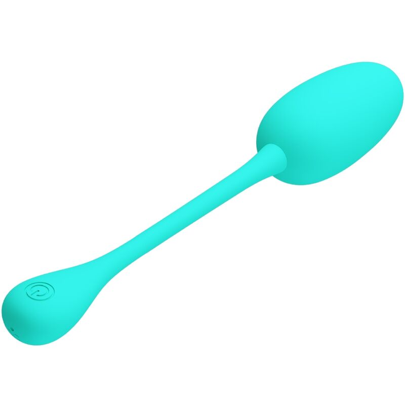 PRETTY LOVE - ŒUF VIBRANT RECHARGEABLE KNUCKER VERT D'EAU