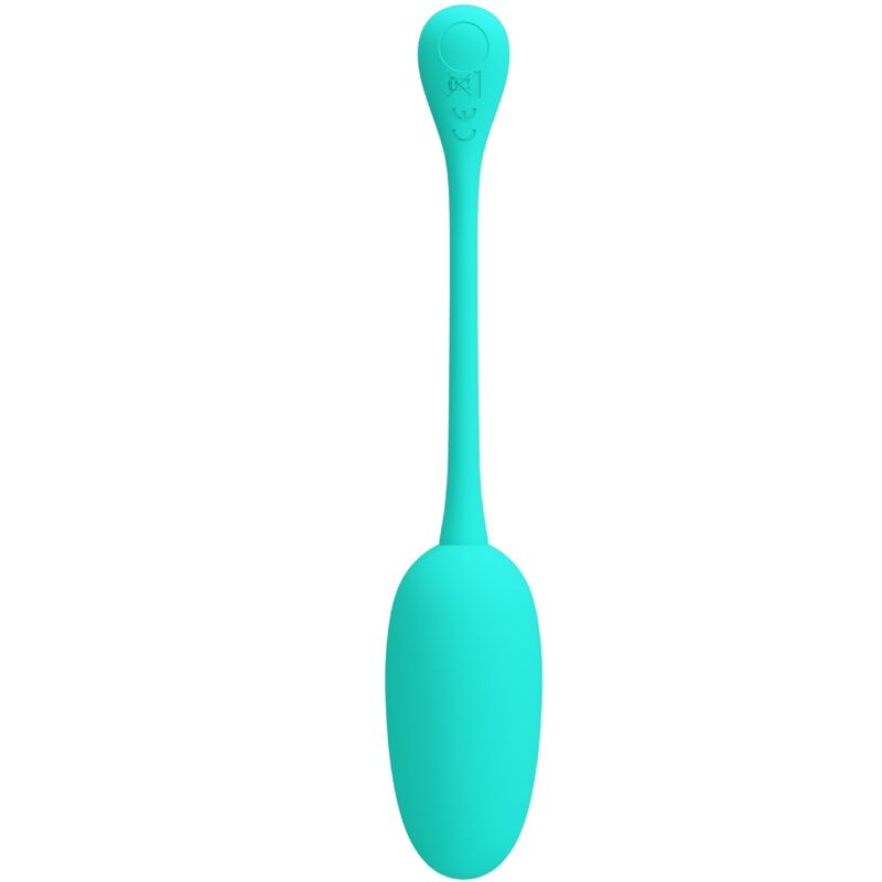 PRETTY LOVE - ŒUF VIBRANT RECHARGEABLE KNUCKER VERT D'EAU