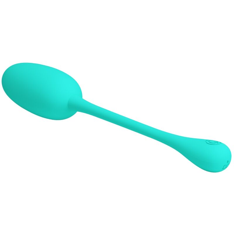 PRETTY LOVE - ŒUF VIBRANT RECHARGEABLE KNUCKER VERT D'EAU