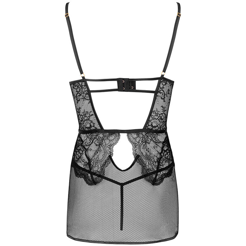LIVCO CORSETTI FASHION - BARIRIN LC 90633 JUPE + CULOTTE NOIR L/XL