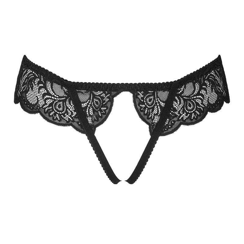 LIVCO CORSETTI FASHION - LOVE STORY LC 90679 CROTCHLESS NOIR L/XL