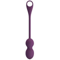 PRETTY LOVE - ELVIRA BOULES DE GINNASTIQUE VAGINALE CONTRÔLE À DISTANCE APPLICATION VIOLET