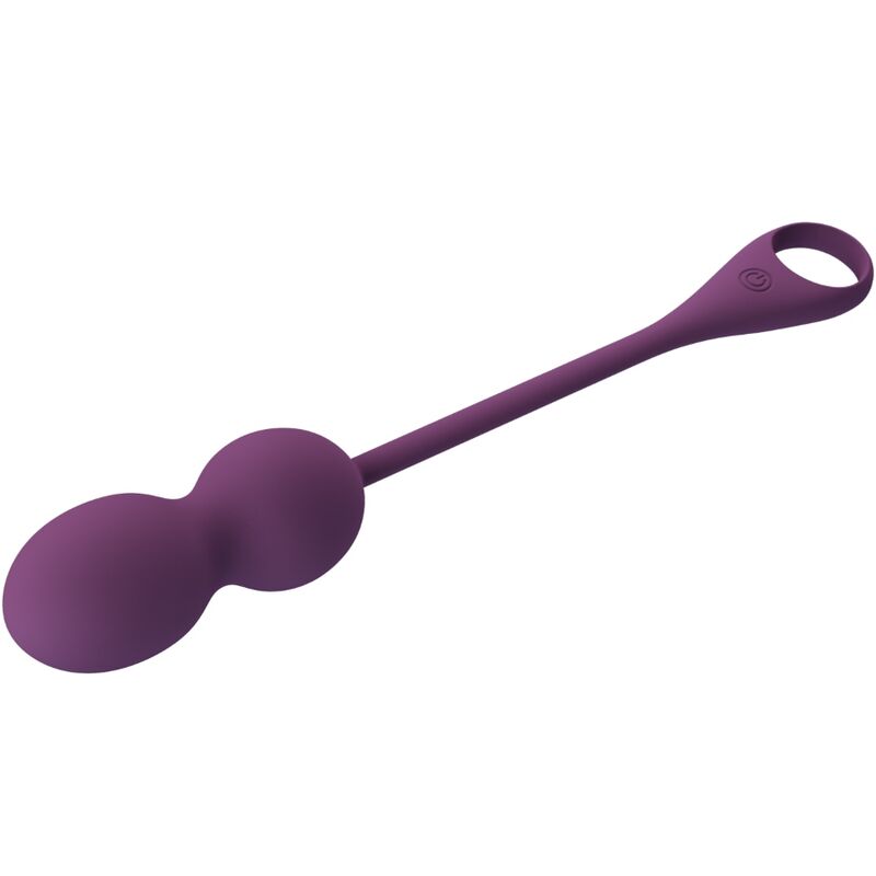 PRETTY LOVE - ELVIRA BOULES DE GINNASTIQUE VAGINALE CONTRÔLE À DISTANCE APPLICATION VIOLET