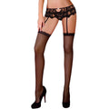 LIVCO CORSETTI FASHION - MANDIRIN LC 90529 SLIP + PORTE-JARRETELLES NOIR S/M
