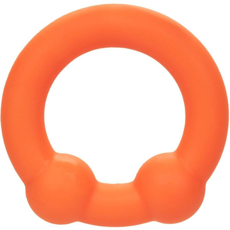 CALEXOTICS - ALPHA ANNEAU DOUBLE BOULE ORANGE