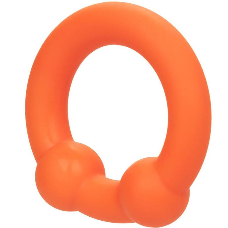 CALEXOTICS - ALPHA ANNEAU DOUBLE BOULE ORANGE