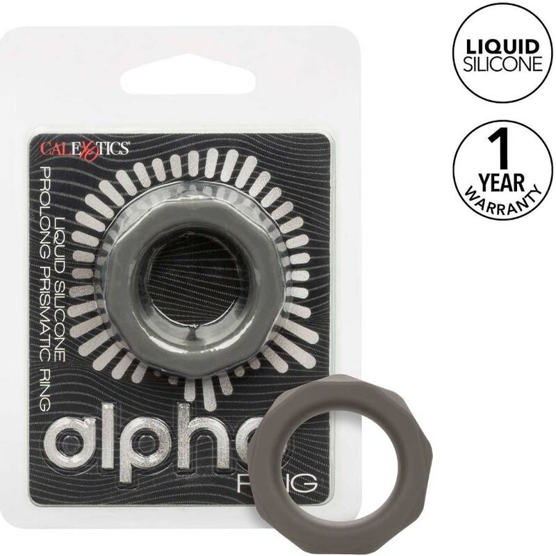 CALEXOTICS - ALPHA ANNEAU ALLONGE PRISMATIQUE GRIS