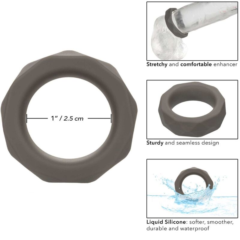 CALEXOTICS - ALPHA ANNEAU ALLONGE PRISMATIQUE GRIS