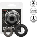 CALEXOTICS - ALPHA SET OF 2 PROLONG RINGS GREY