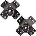CALEXOTICS - EUPHORIA NIPPLE CUPS O-RING BLACK