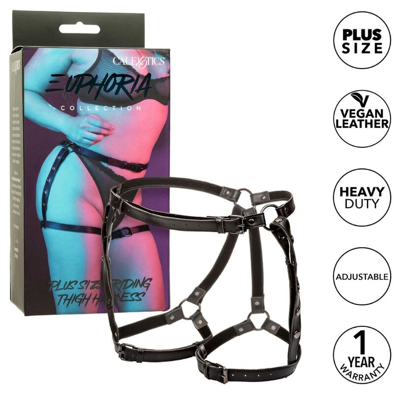 CALEXOTICS - EUPHORIA HARNAIS CUISSE ÉQUITATION GRANDE TAILLE