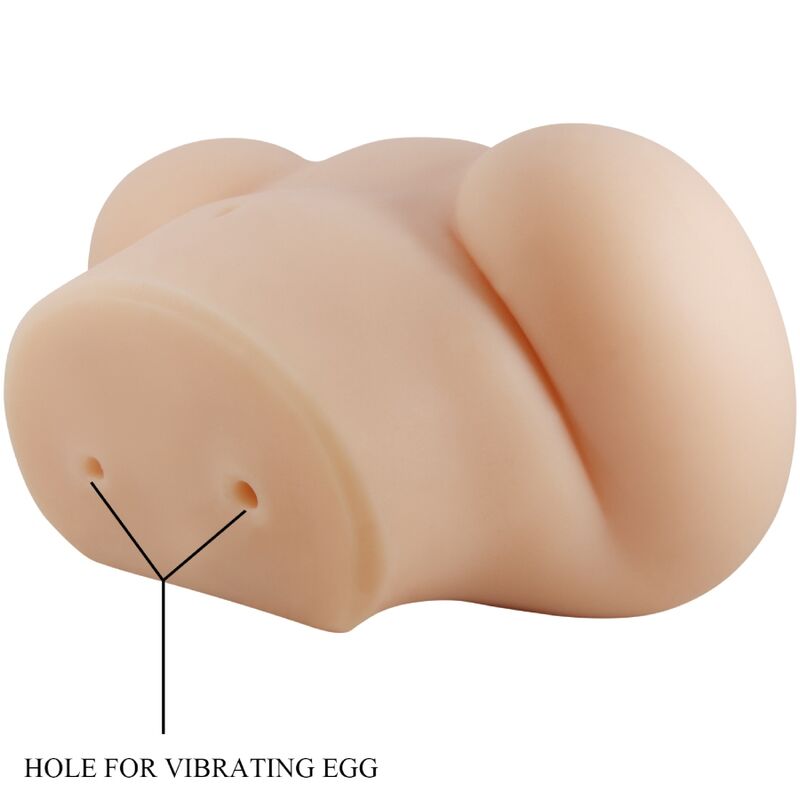 CRAZY BULL - VAGINA Y ANO REALÍSTICOS VIBRADOR LUNA