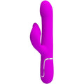 PRETTY LOVE - VIBRATEUR LAPIN PERLES VIOLET