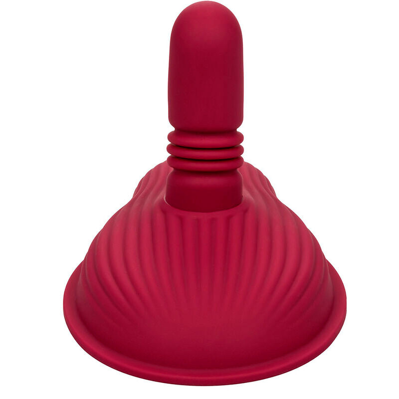 CALEXOTICS - RIDER VIBRATEUR DOUBLE MOTEUR TÉLÉCOMMANDE ROUGE
