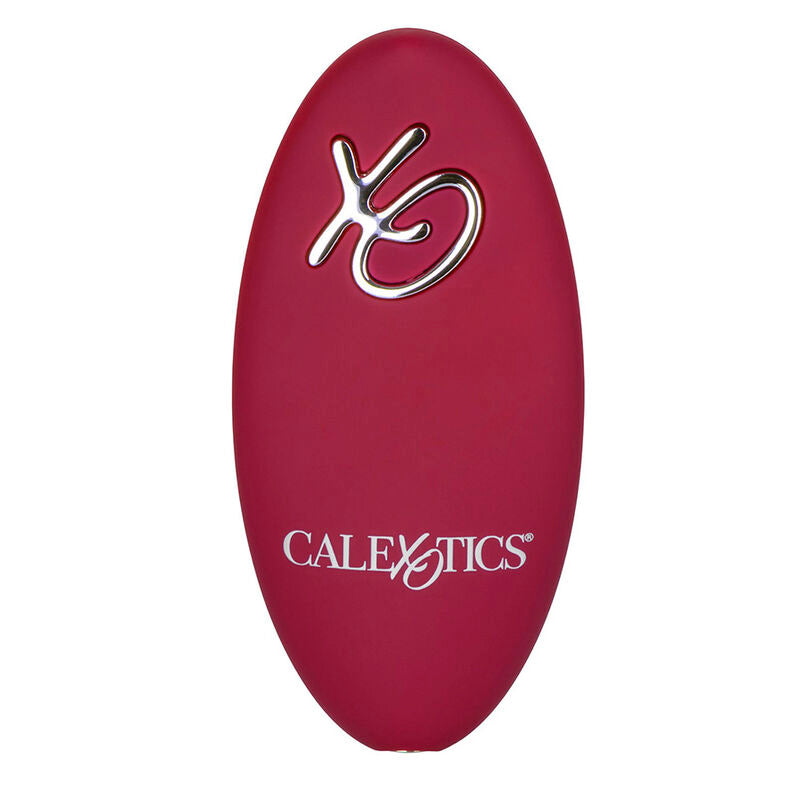 CALEXOTICS - RIDER VIBRATEUR DOUBLE MOTEUR TÉLÉCOMMANDE ROUGE