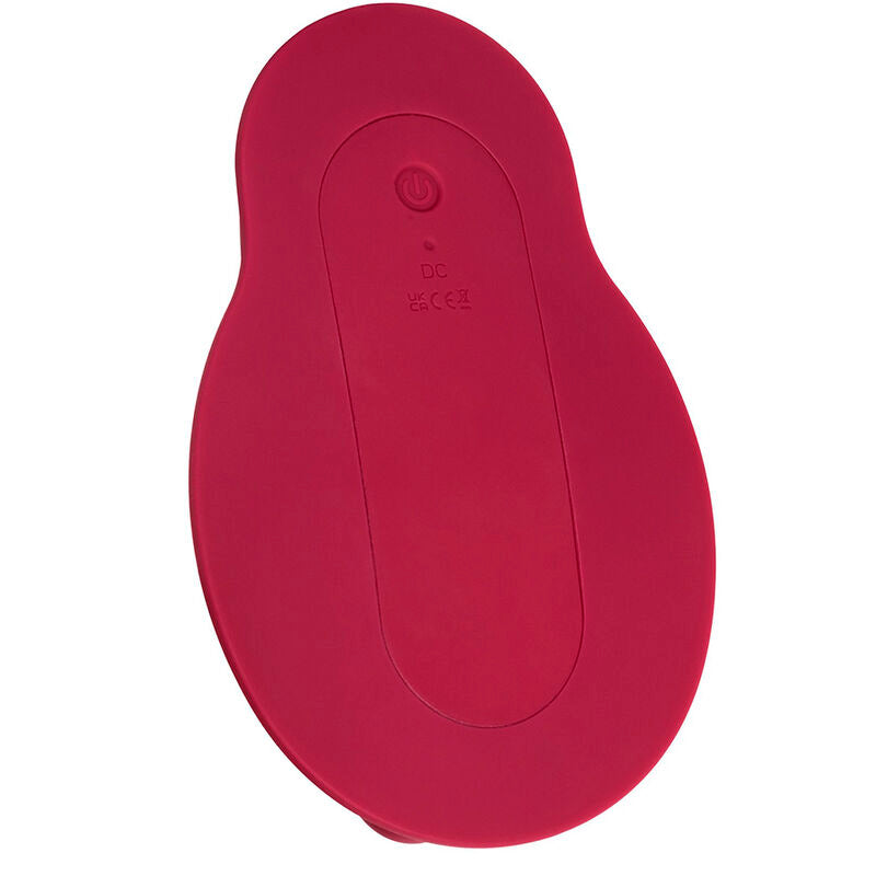 CALEXOTICS - RIDER VIBRATEUR DOUBLE MOTEUR TÉLÉCOMMANDE ROUGE