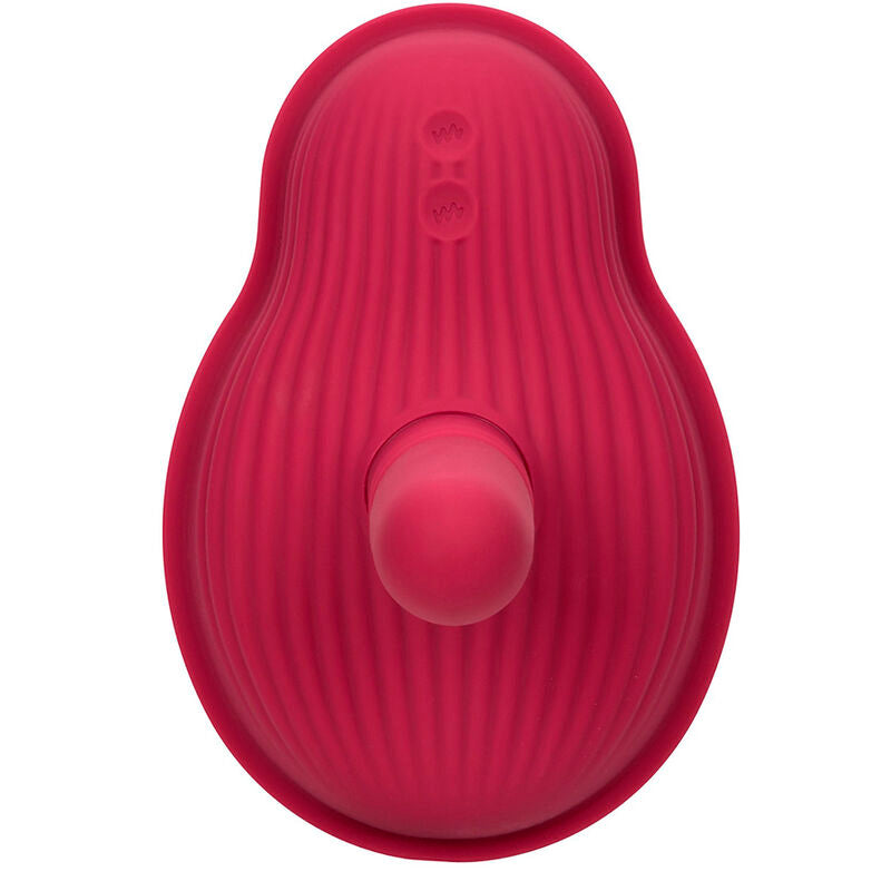 CALEXOTICS - RIDER VIBRATEUR DOUBLE MOTEUR TÉLÉCOMMANDE ROUGE