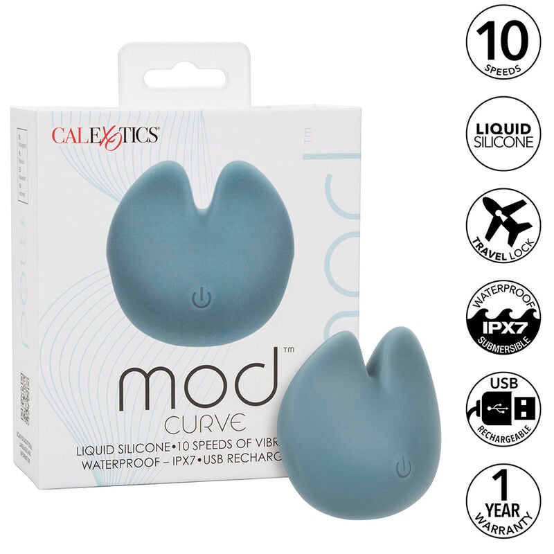 CALEXOTICS - STIMULATEUR COURBÉ MOD BLEU
