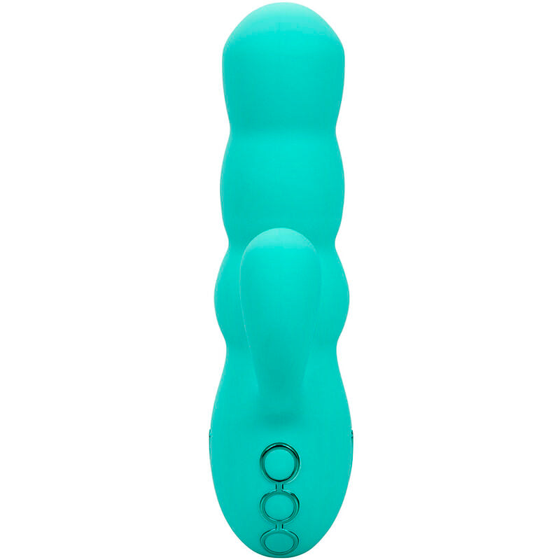 CALEXOTICS - VIBROMASSEUR LAPIN DEL MAR DIVA VERT MENTHE DE CALIFORNIA DREAMING