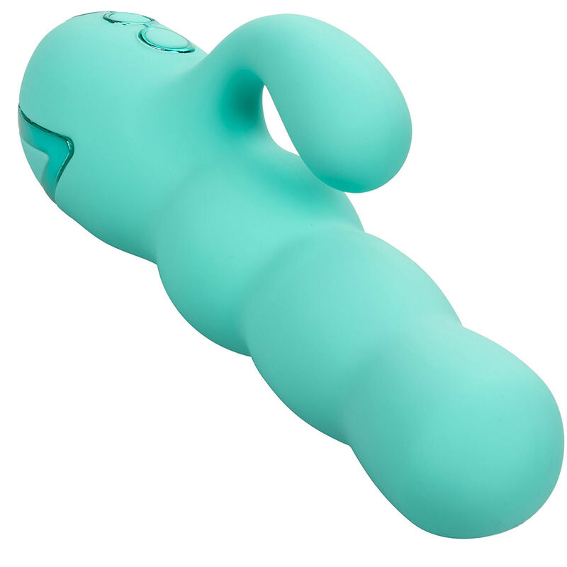 CALEXOTICS - VIBROMASSEUR LAPIN DEL MAR DIVA VERT MENTHE DE CALIFORNIA DREAMING