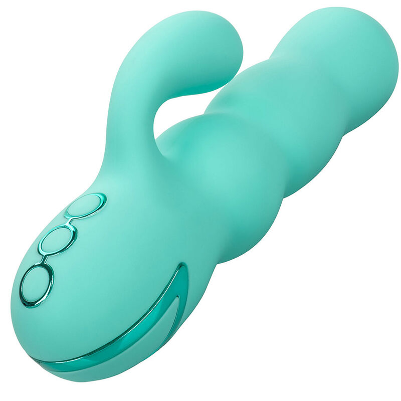 CALEXOTICS - VIBROMASSEUR LAPIN DEL MAR DIVA VERT MENTHE DE CALIFORNIA DREAMING