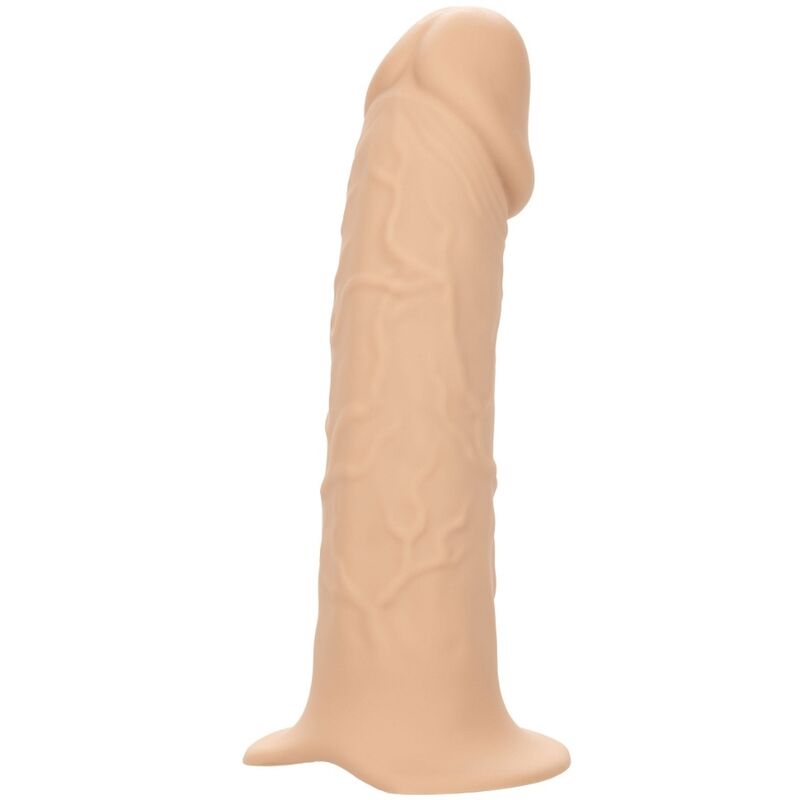 CALEXOTICS - PERFORMANCE MAXX EXTENSION RÉALISTE AVEC HARNAIS PEAU CLAIRE