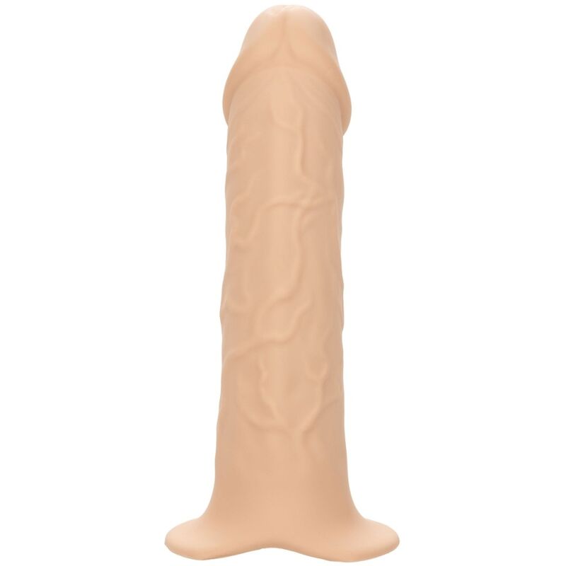 CALEXOTICS - PERFORMANCE MAXX EXTENSION RÉALISTE AVEC HARNAIS PEAU CLAIRE
