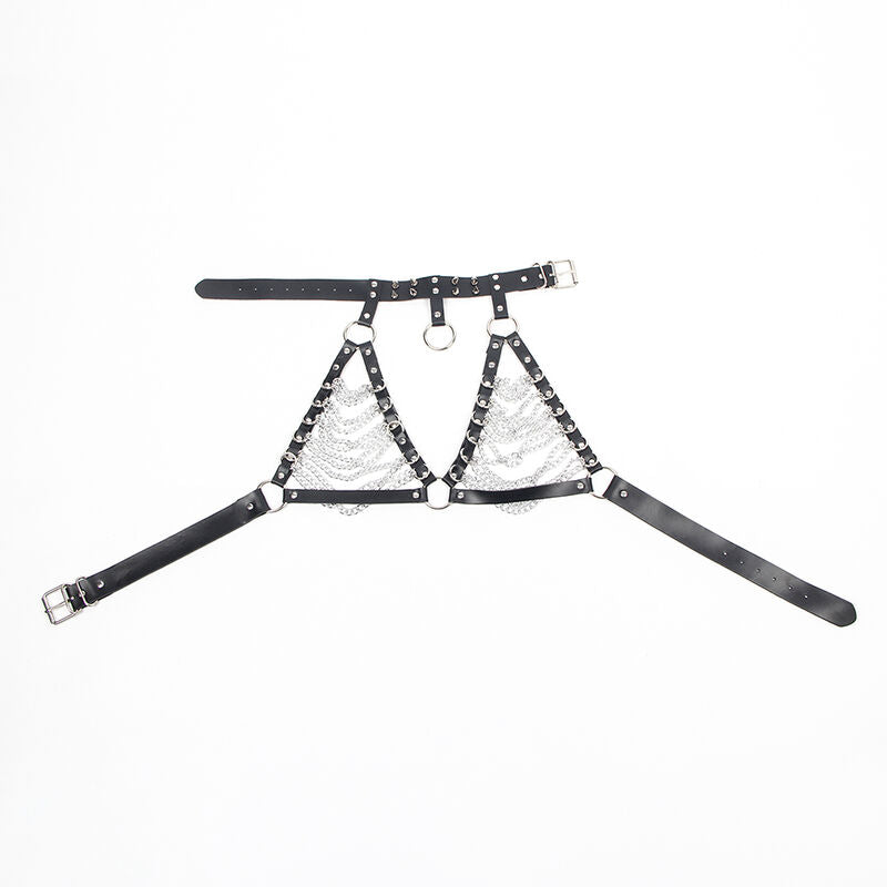SUBBLIME - HARNAIS PORTE-JARRETELLES ET COLLIER À CHAÎNES TAILLE UNIQUE