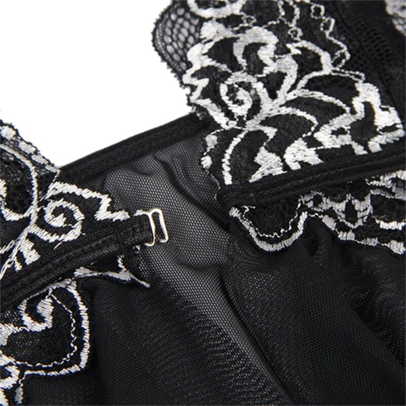 SUBBLIME - BABYDOLL TULLE FABRIC LACE CHEST L/XL