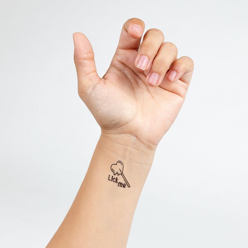 SECRET PLAY - SET DE 10 TATOUAGES TEMPORAIRES CANDY COLLECTION