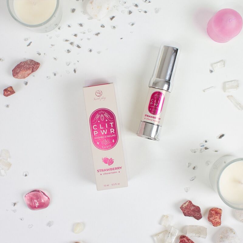 SECRET PLAY - CLIT PWR BAUME DE CLITORIS FRAISE