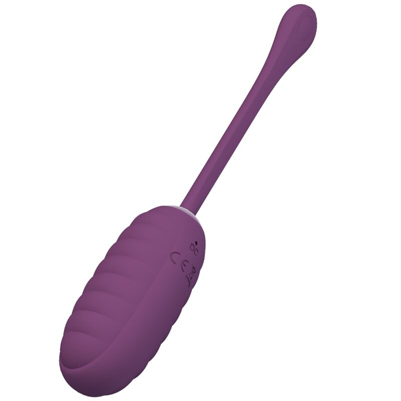 PRETTY LOVE - CASPER RECHARGEABLE VIBRATING EGG PURPLE
