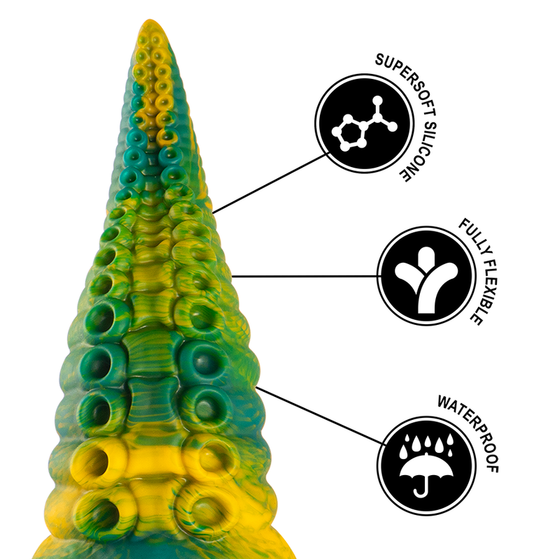 EPIC - CETUS DILDO TENTACULE VERT PETIT MODÈLE