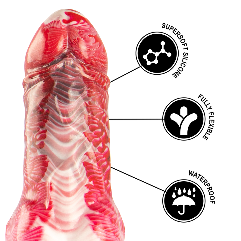 EPIC - HELIOS DILDO AVEC TESTICULES CHALEUR ET EXTATICITÉ