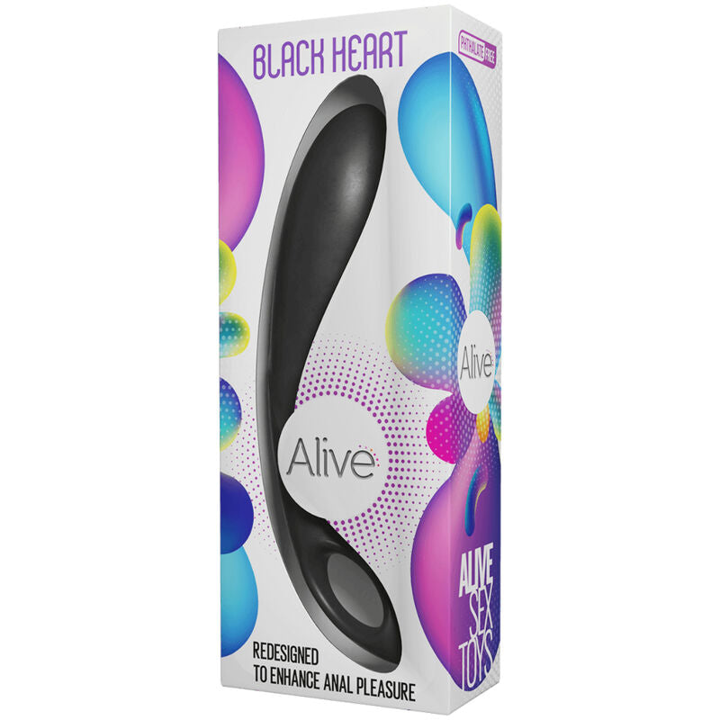 ALIVE - BLACK HEART STIMULATEUR ANAL