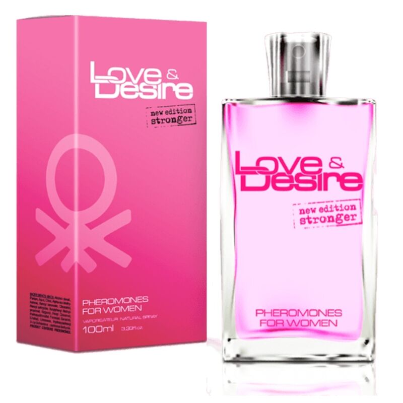 EURO1SEX - LOVE&DESIRE PARFUM AUX PHÉROMONES POUR FEMME 100 ML