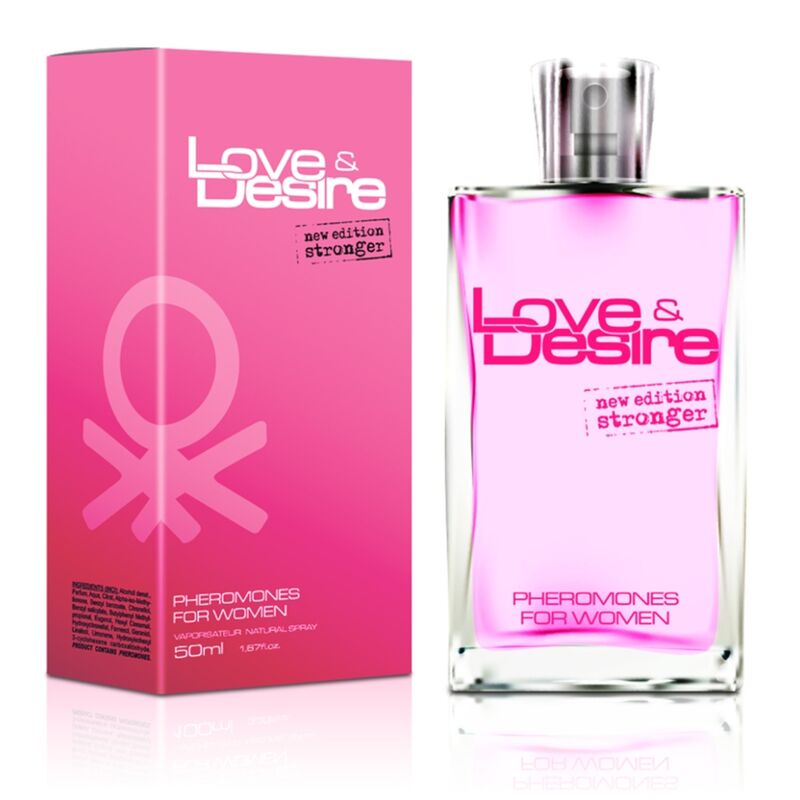 EURO1SEX - LOVE&DESIRE PARFUM AUX PHÉROMONES POUR FEMME 50 ML