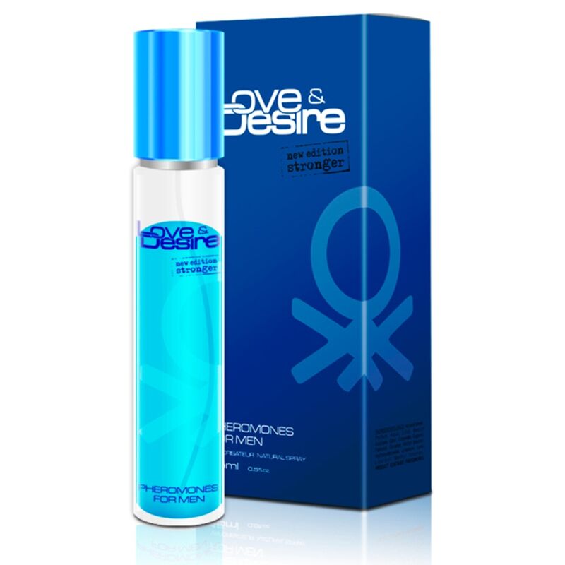 EURO1SEX - LOVE&DESIRE PARFUM AUX PHÉROMONES POUR LE CORPS 15 ML