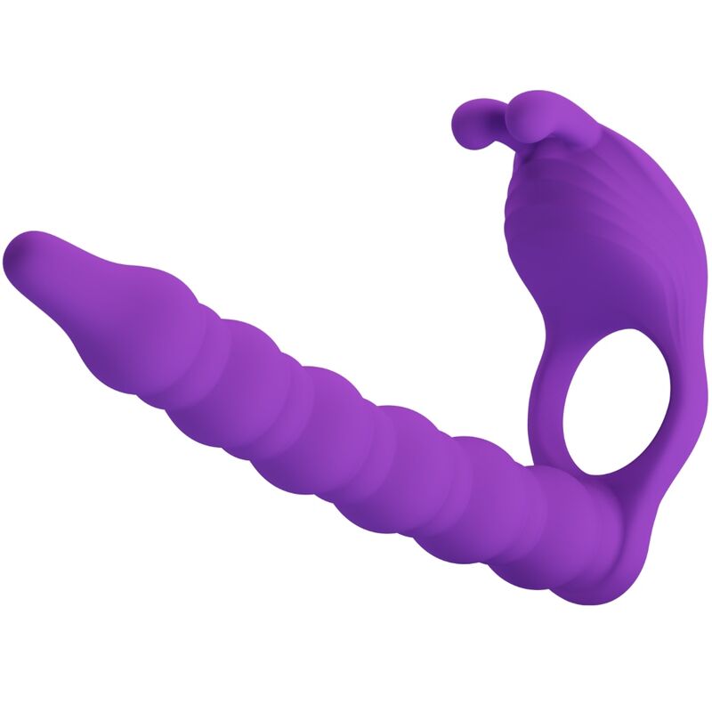PRETTY LOVE - BLACKNEY PENIS RING WITH VIBRATING PLUG, LILAC