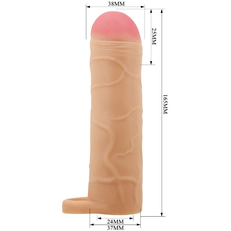 PRETTY LOVE - ANNEAU PÉNIS EXTENSEUR NATUREL