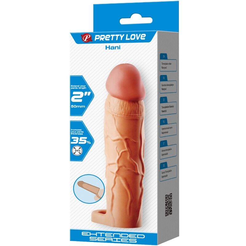 PRETTY LOVE - HANI GAINE PÉNIS EXTENSIBLE NATURELLE
