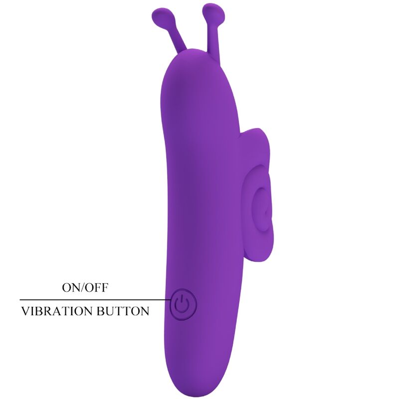PRETTY LOVE - SNAIL PUISSANT STIMULATEUR DE DOIGT VIOLET