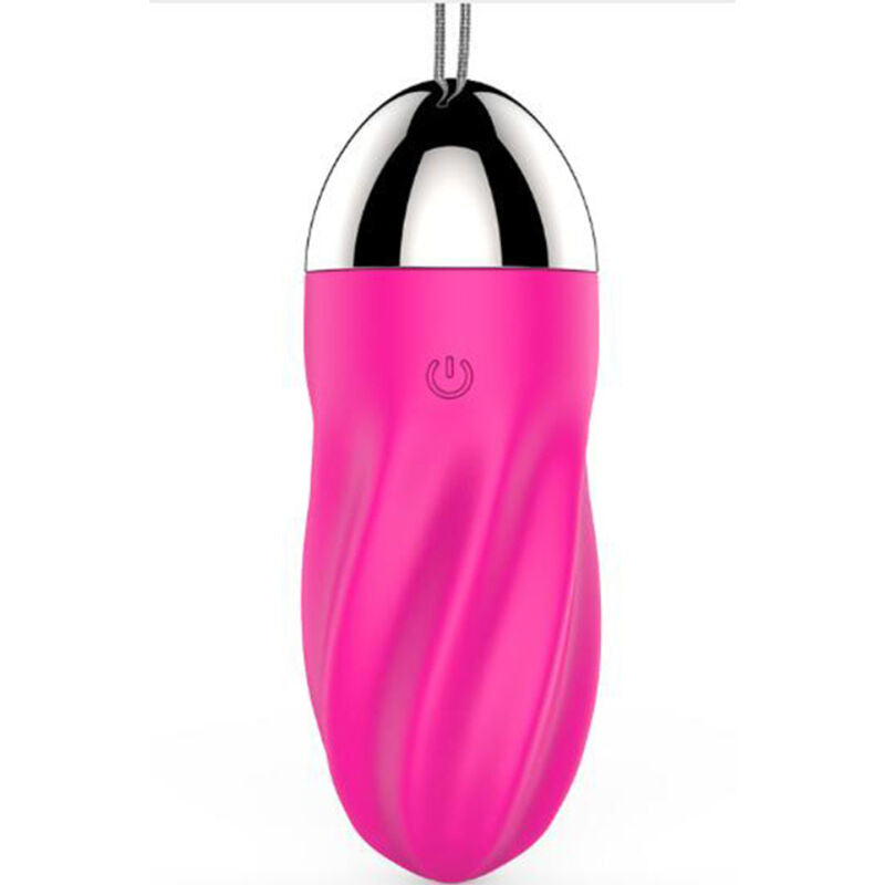 ARMONY - SWEETY SPIRAL VIBRATING EGG WITH REMOTE CONTROL PINK