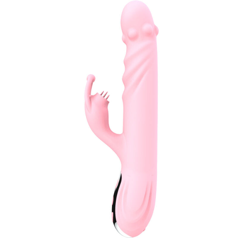 ARMONY - VIBREUR AVEC LANGUE STIMULANTE EFFET CHALEUR ROSE