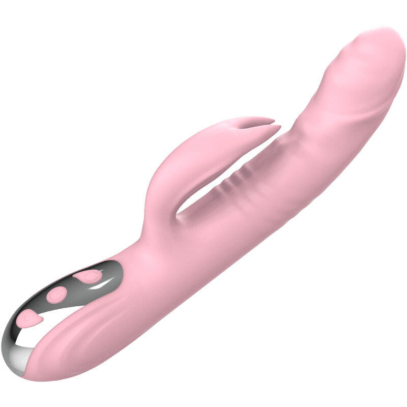 ARMONY - FULLY FINGER RABBIT VIBRATOR WITH PINK HEAT EFFECT