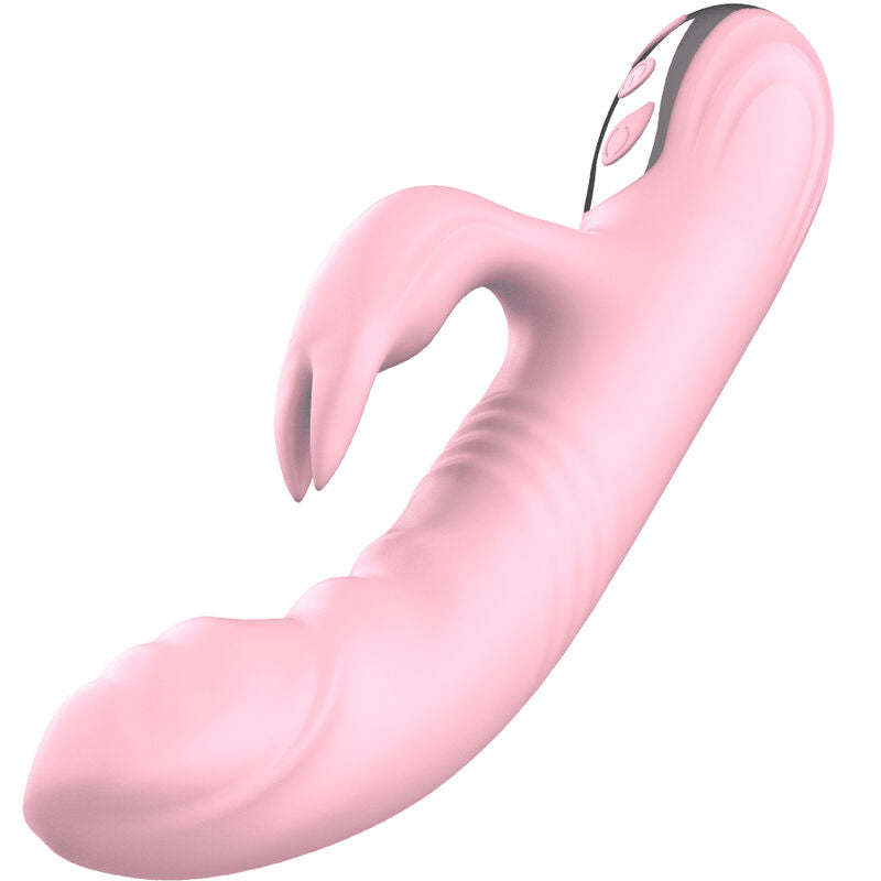 ARMONY - FULLY FINGER RABBIT VIBRATOR WITH PINK HEAT EFFECT