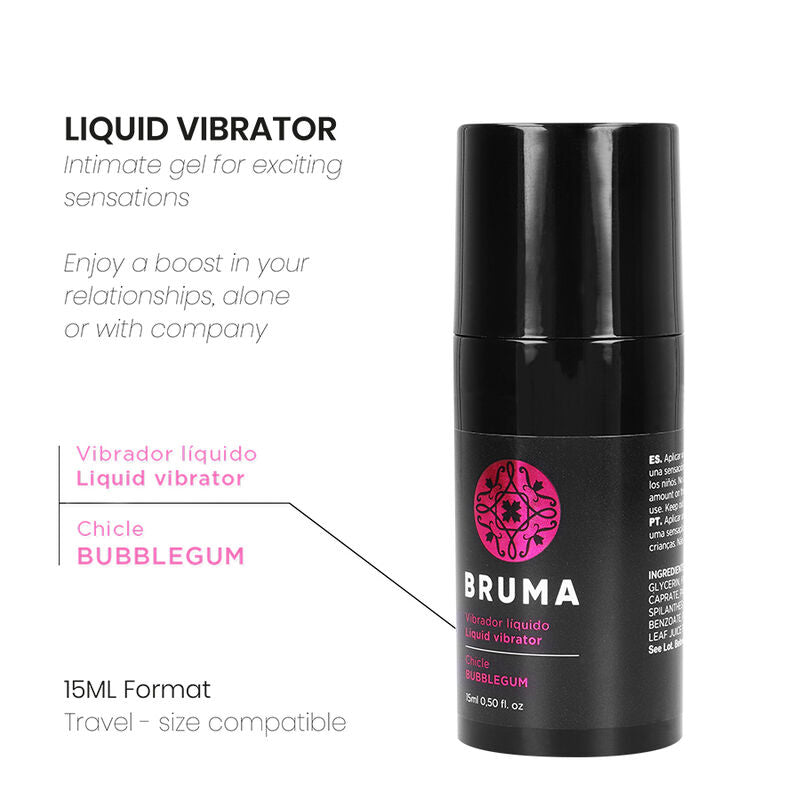 BRUMA - VIBREUR LIQUIDE BUBBLE-GUM