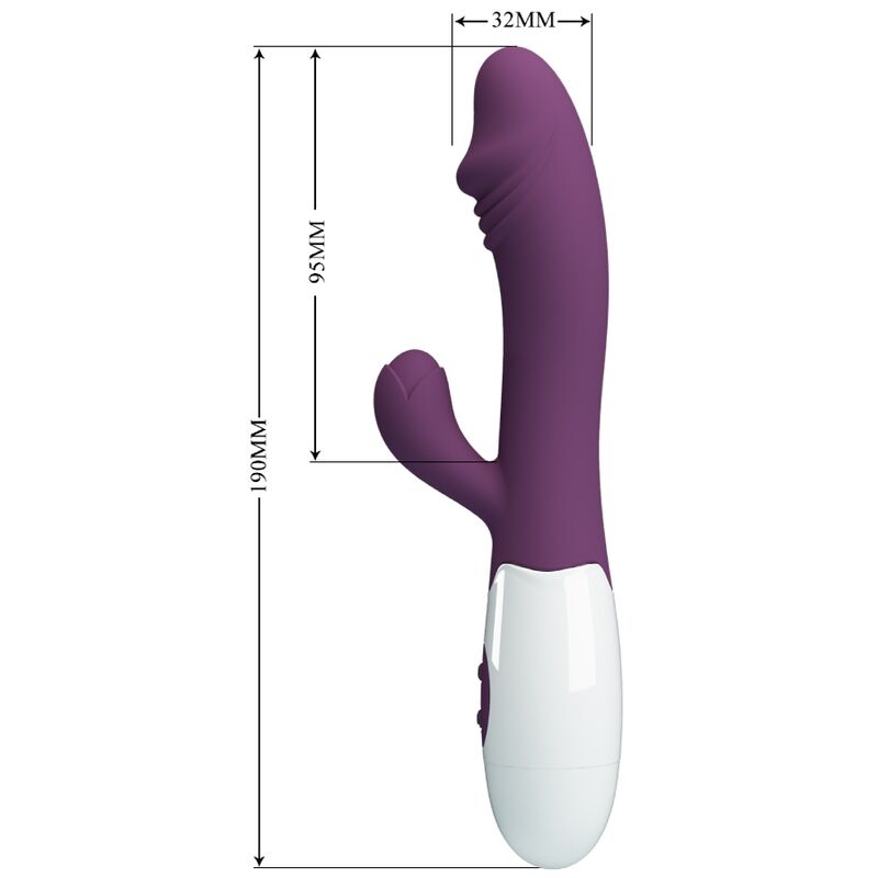 PRETTY LOVE - VIBROMASSEUR POINT G SNAPPY VIOLET