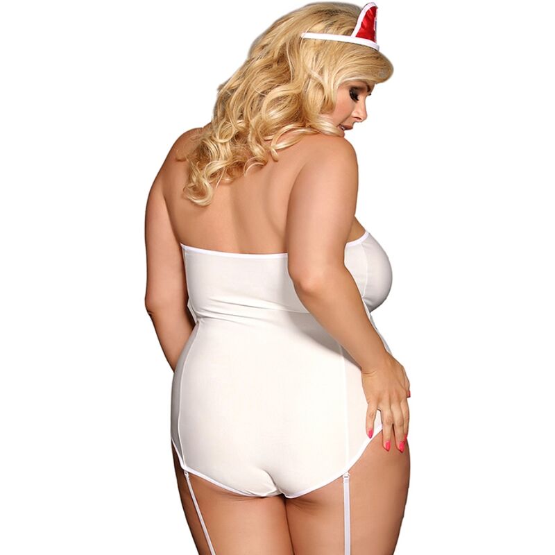 SUBBLIME - DÉGUISEMENT INFIRMIÈRE SEXY AVEC TEDDY L/XL