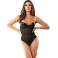SUBBLIME - BODY BRETELLES CHAÎNE NOIR S/M